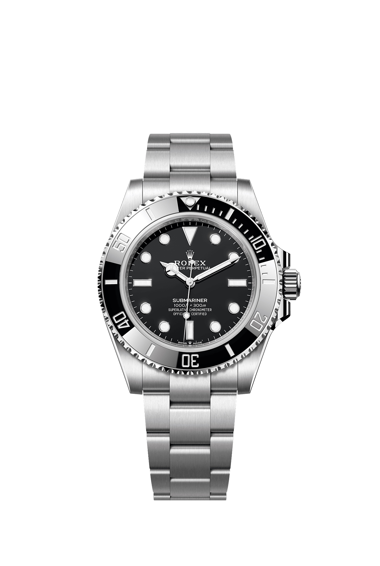Reloj visto de frente — imagen de referencia